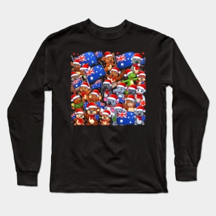 Australian happy Christmas Long Sleeve T-Shirt